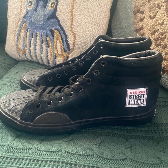 Vision Streetwear Shoes | Original Vision Streetwear Skateboard Hi Tops! | Color: Black | Size: 7 | Electricholiday's Closet